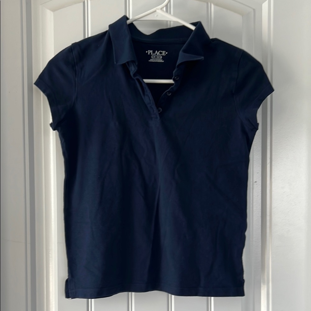 Girl’s Navy Uniform Shirt